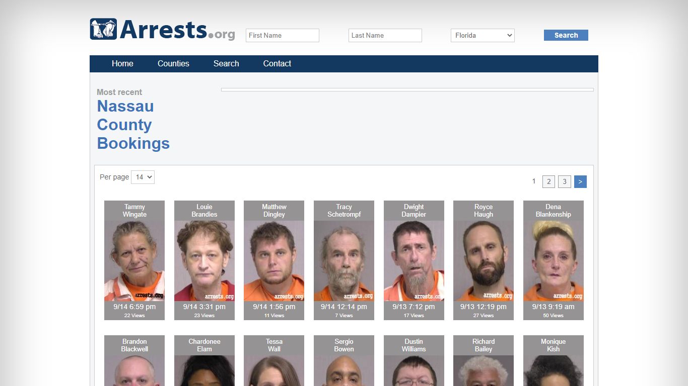 Nassau County Arrests and Inmate Search